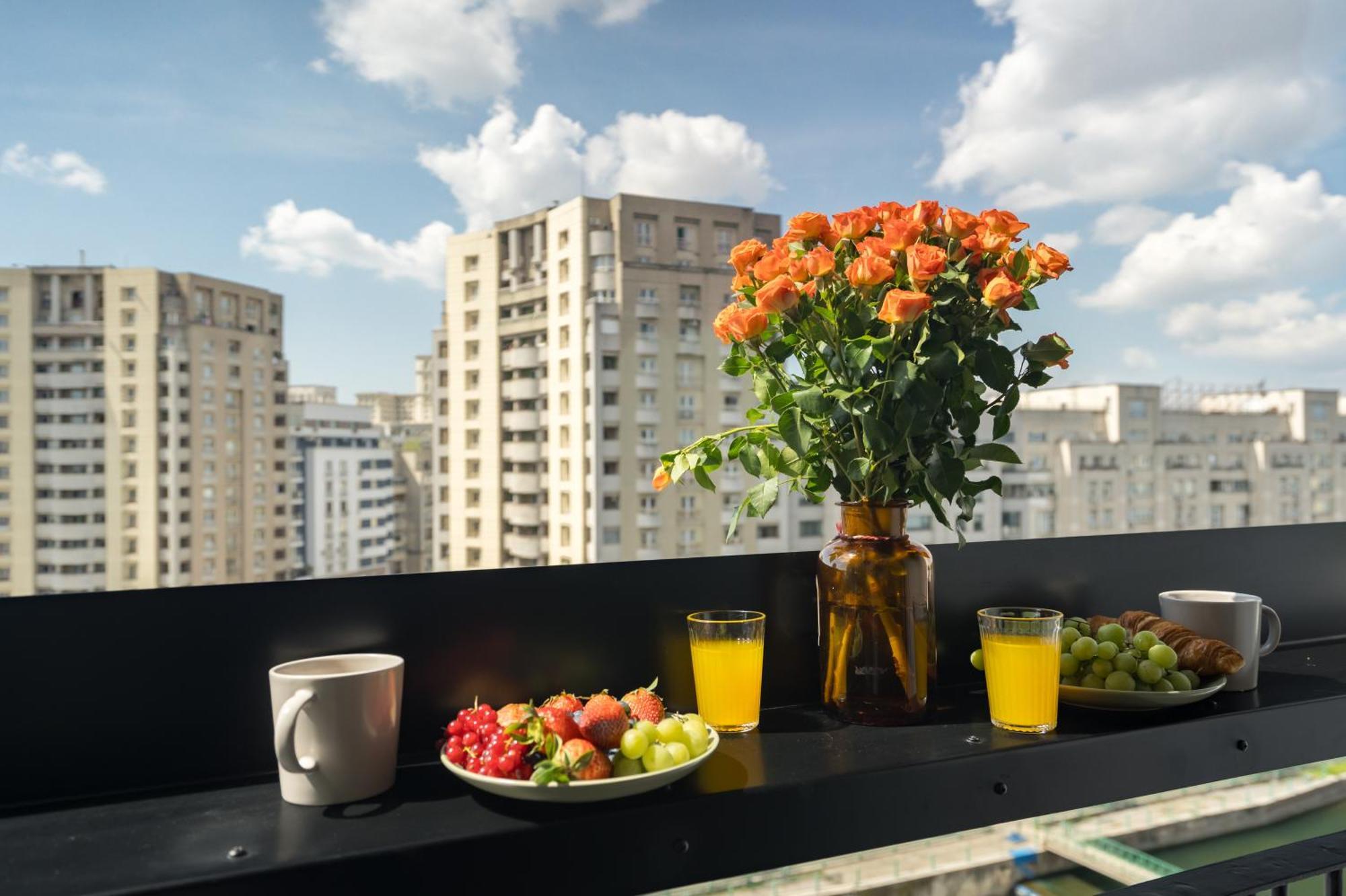 River View Studio Bucarest Exterior foto